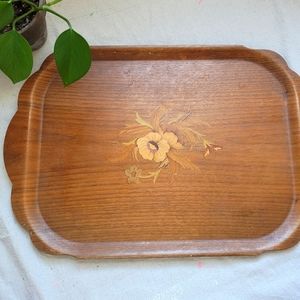 Retro Wooden Tray